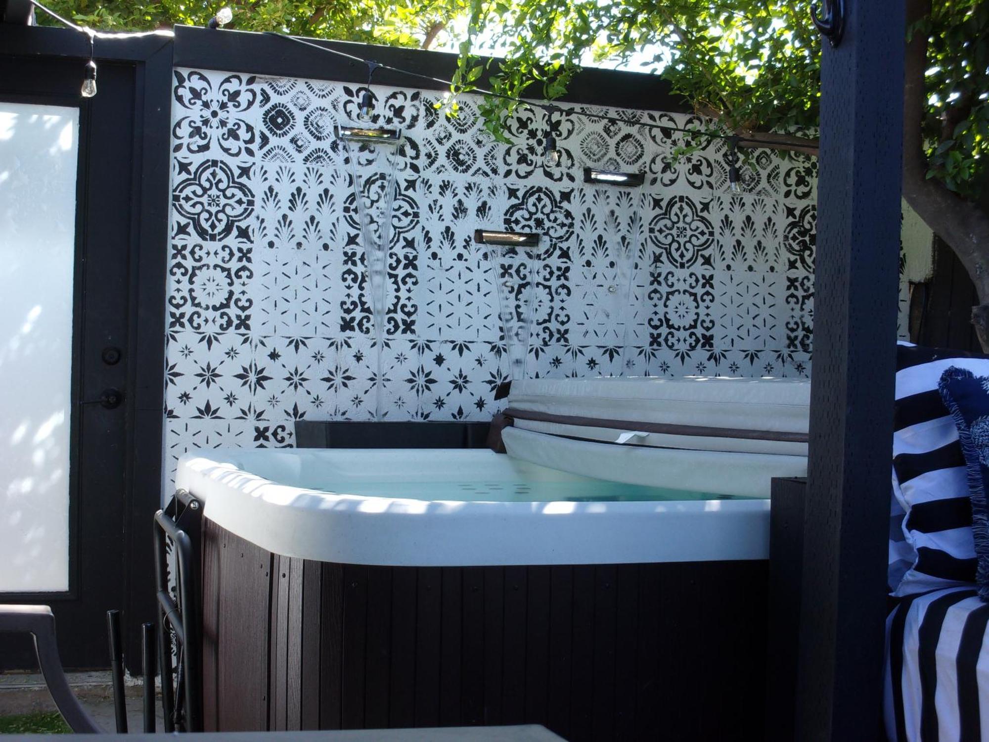 Updated Dwntwn 2Bd Twnhse W/Hot Tub& Private Patio بالم سبرينغس المظهر الخارجي الصورة